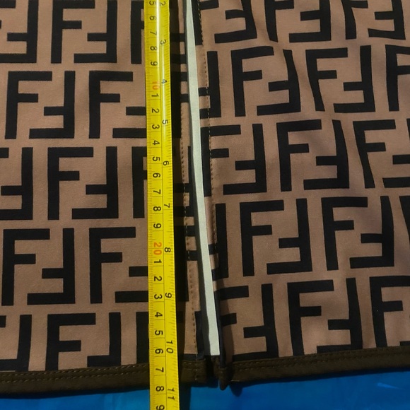 Fendi Tan and Black Monogram Dress - Picture 2 of 10